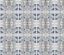 Load image into Gallery viewer, Tortoise Shell Black Blue Wallcovering