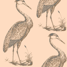 Load image into Gallery viewer, Blue Heron Peche Saddle Wallcovering