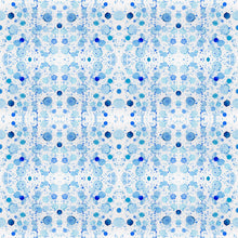 Load image into Gallery viewer, Splatter Coastal Blue Wallcovering