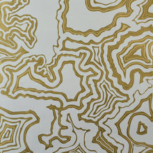 Load image into Gallery viewer, Buscemi Bastille Brass Wallcovering