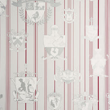 Load image into Gallery viewer, Carpe Noctem Hot Pink Silver Wallpaper