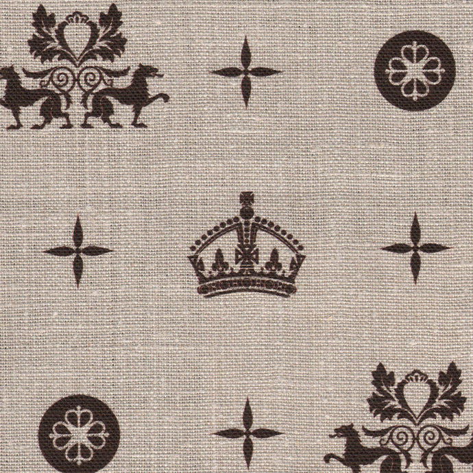 Crown Royale Chocolate Fabric