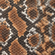 Load image into Gallery viewer, Python Copper Printed Leather