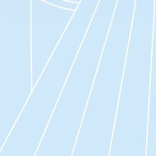Load image into Gallery viewer, Spiral White Blue Wallcovering