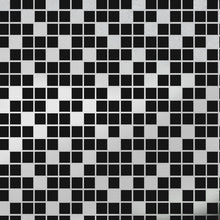 Load image into Gallery viewer, Tiles Black Silver Wallcovering