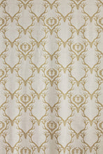 Load image into Gallery viewer, Deer Damask - Gold Fabric