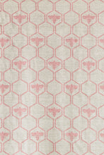 Load image into Gallery viewer, Honey Bees - Rose Fabric