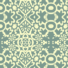 Load image into Gallery viewer, Geo Dusty Teal Fabric