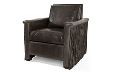 Load image into Gallery viewer, Black Forever Leather Fringe