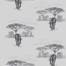 Load image into Gallery viewer, The Waterhole Grey Wallcovering