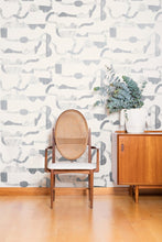 Load image into Gallery viewer, La Strada - Diamonds and Pearls on Cream Wallcovering