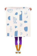 Load image into Gallery viewer, Silhouettes - Celeste on Cream Wallcovering