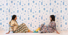 Load image into Gallery viewer, Silhouettes - Celeste on Cream Wallcovering