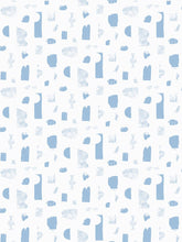Load image into Gallery viewer, Silhouettes - Celeste on Cream Wallcovering