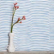 Load image into Gallery viewer, Waving - Celeste on Cream Wallcovering