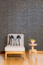 Load image into Gallery viewer, Waving - Gold on Charcoal Wallcovering