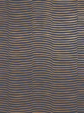 Load image into Gallery viewer, Waving - Gold on Charcoal Wallcovering