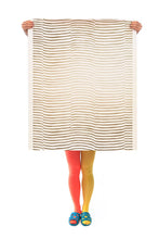 Load image into Gallery viewer, Waving - Gold on Cream Wallcovering