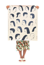 Load image into Gallery viewer, Women - Gunmetal on Cream Wallcovering