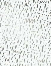 Load image into Gallery viewer, Bomba - Gunmetal on Cream Wallcovering