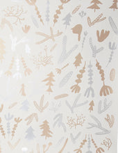 Load image into Gallery viewer, Cle Elum - Silver and Gold on Cream Wallcovering