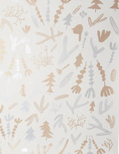 Load image into Gallery viewer, Cle Elum - Silver and Gold on Cream Wallcovering