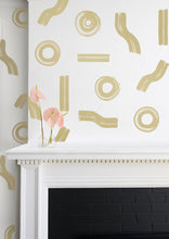 Load image into Gallery viewer, Maxi - Gold on Cream Wallcovering