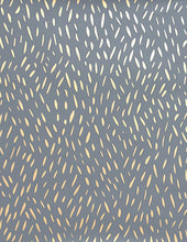 Load image into Gallery viewer, Palea - Gold on Charcoal Wallcovering