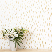 Load image into Gallery viewer, Palea - Gold on Cream Wallcovering
