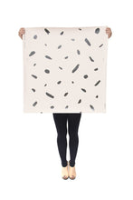 Load image into Gallery viewer, Pas De Trois - Gunmetal on Blush Wallcovering