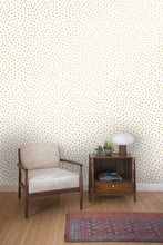 Load image into Gallery viewer, Sisters of The Sun - Gold on Cream Wallcovering