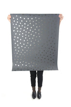 Load image into Gallery viewer, Sisters of The Sun - Gunmetal on Charcoal Wallcovering