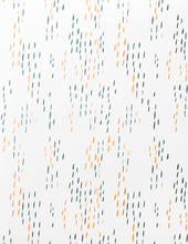 Load image into Gallery viewer, The Sou'Wester - Aquatic and Gloaming (Neon Orange) Wallcovering