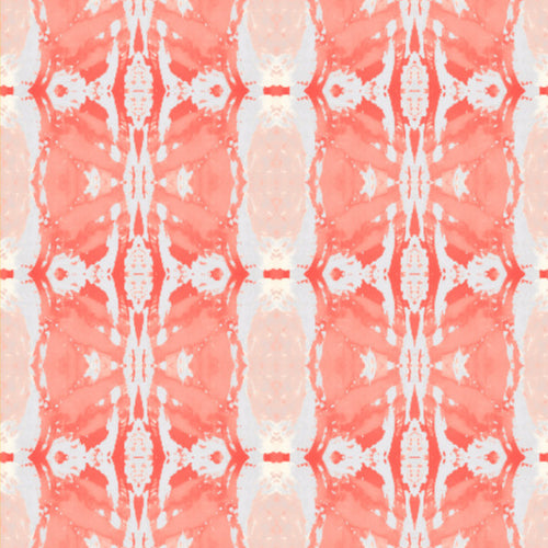 125-5--2  Coral Grey Fabric