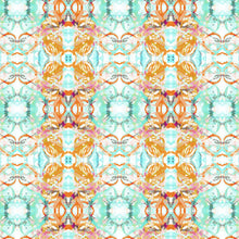 Load image into Gallery viewer, 411 Blush Turquoise Wallcovering