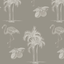 Load image into Gallery viewer, Palm Beach Chic Sepia Wallcovering