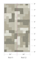 Load image into Gallery viewer, Big Steps Sand Wallcovering