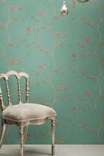 Load image into Gallery viewer, The English Robin - Jade Wallcovering