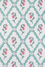 Load image into Gallery viewer, Wild Strawberry Trellis - Vintage Cream Wallcovering