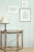 Load image into Gallery viewer, Swan Lake - Duck Egg Wallcovering