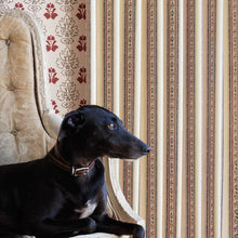 Load image into Gallery viewer, Folk Stripe - Cream Fabric