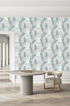 Load image into Gallery viewer, 1623 Oyster Catcher B (half-scale) Sisal Grasscloth Wallcovering