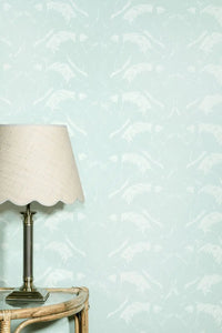 Swan Lake - Duck Egg Wallcovering