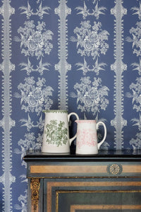 Asiatic Pheasant - Navy Wallcovering