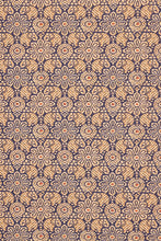 Load image into Gallery viewer, Indian Elephant - Vintage Blue Wallcovering