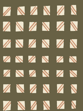 Load image into Gallery viewer, Checked Out - Terracotta - Fabric