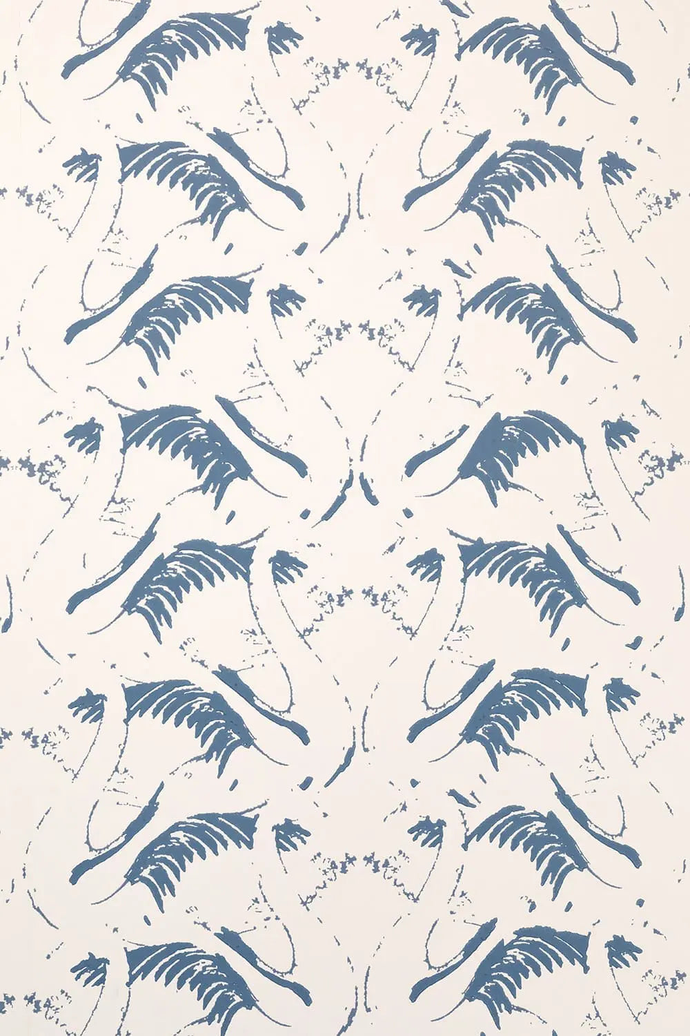 Swan Lake - Inky Blue Wallcovering