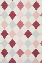 Load image into Gallery viewer, Quilted Harlequin - Patchwork Rose Wallcovering