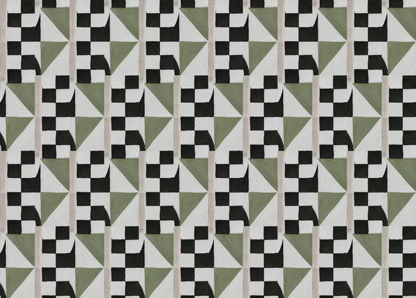 4125 Olive Shell B Grasscloth