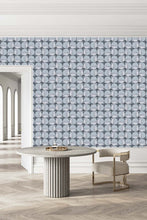 Load image into Gallery viewer, 42623 Blue Heather Sisal Grasscloth Wallcovering